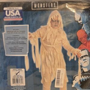 NEW RUBIES Universal Studios Monsters Mummy Halloween Costume‎ Child Size s 3-4